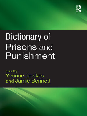 cover image of Dictionary of Prisons and Punishment